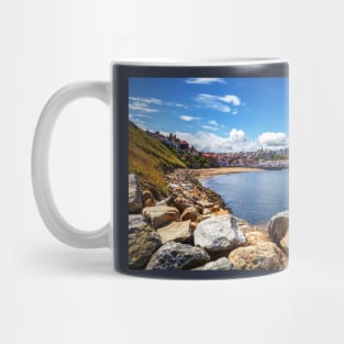 Whitby Sands Beach, North Yorkshire Coast Mug